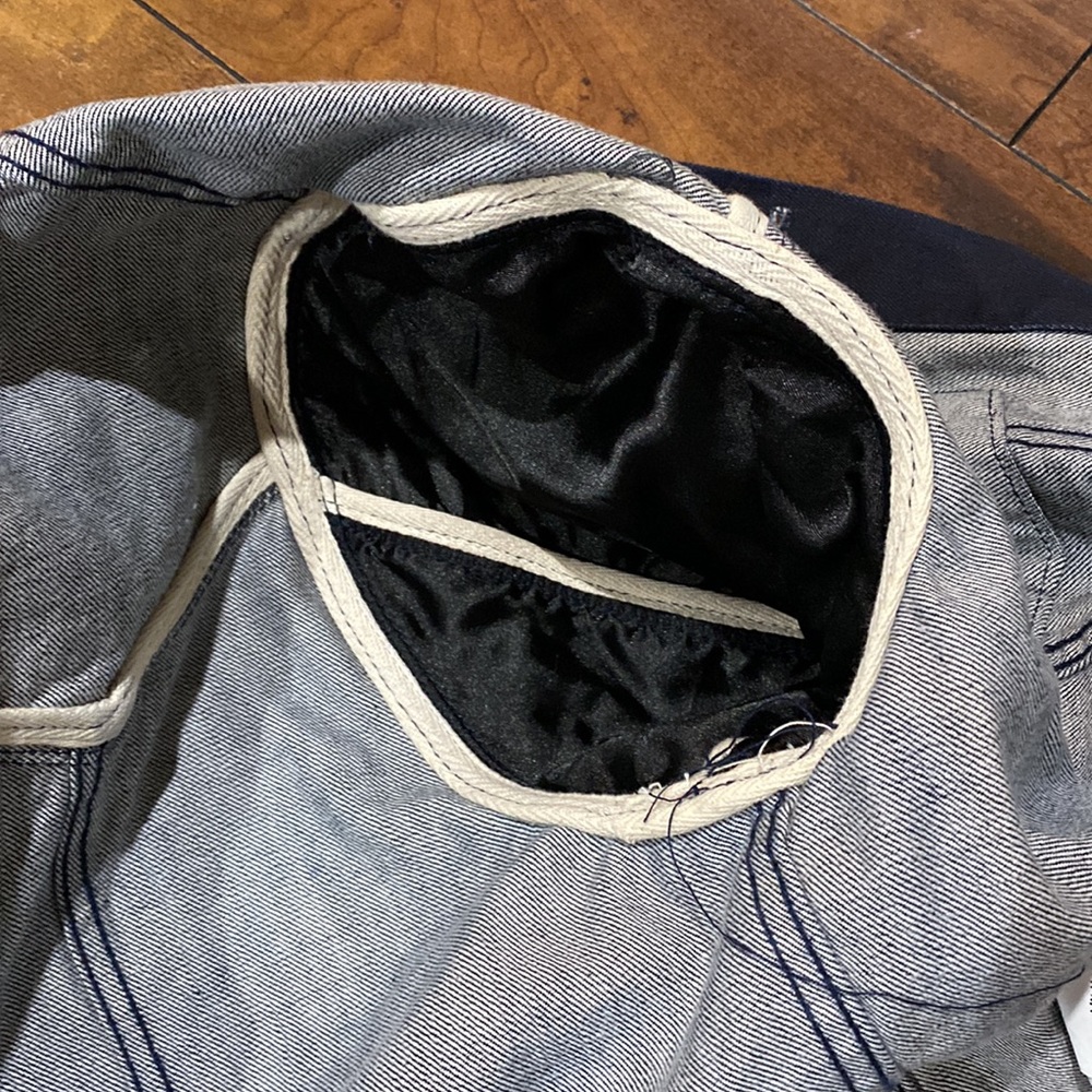 NWT Cult of Individuality SAMPLE Heritage Denim & Suede Jean Jacket #C65 - Picture 10 of 16